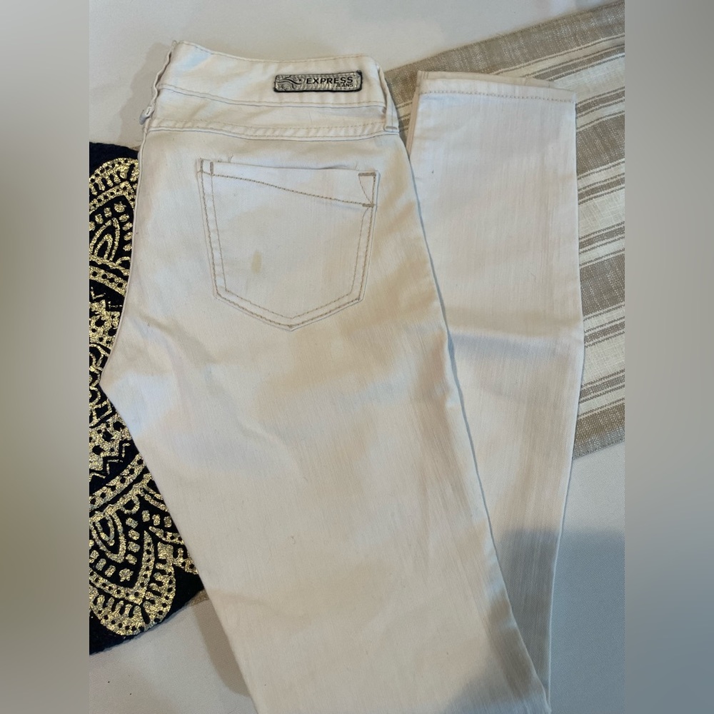 White - size 0 - Express - slim fit - jeans